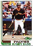 Randy Bass Baseball Cards