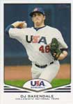 DJ Baxendale Baseball Cards