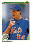 Blaine Beatty Baseball Cards