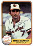 Mark Belanger Baseball Cards