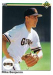 Mike Benjamin Baseball Cards
