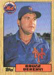 Bruce Berenyi Baseball Cards