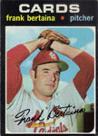 Frank Bertaina Baseball Cards