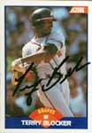 Terry Blocker Baseball Cards