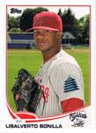 Lisalverto Bonilla Baseball Cards