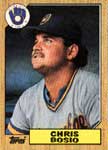 Chris Bosio Baseball Cards
