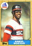 Daryl Boston Baseball Cards