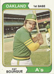 Pat Bourque Baseball Cards