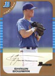Shawn Bowman Baseball Cards