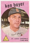 Ken Boyer Baseball Cards