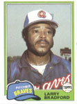Larry Bradford Baseball Cards