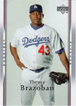Yhency Brazoban Baseball Cards