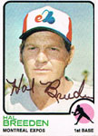 Hal Breeden Baseball Cards