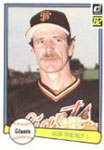 Bob Brenly Baseball Cards
