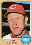 Dave Bristol Baseball Cards