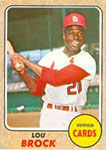 Lou Brock Baseball Cards