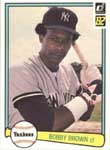 Bobby Brown Baseball Cards