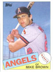 Mike C. Brown Baseball Cards