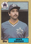 Mike G. Brown Baseball Cards