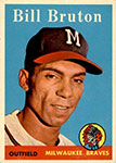 Bill Bruton Baseball Cards Bill Bruton Baseball Cards