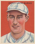 Jack Burns Baseball Cards