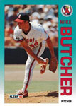 Mike Butcher Baseball Cards