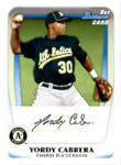 Yordy Cabrera Baseball Cards