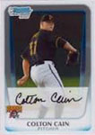 Colton Cain Baseball Cards