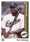 Ron Calloway Baseball Cards