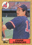 Ernie Camacho Baseball Cards