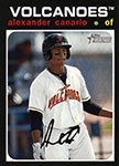 Alexander Canario Baseball Cards