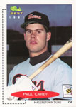 Paul Carey Baseball Cards