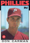 Don Carman Baseball Cards