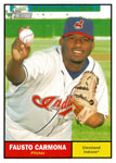 Fausto Carmona Baseball Cards Fausto Carmona Baseball Cards