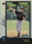 Dustin Carr Baseball Cards