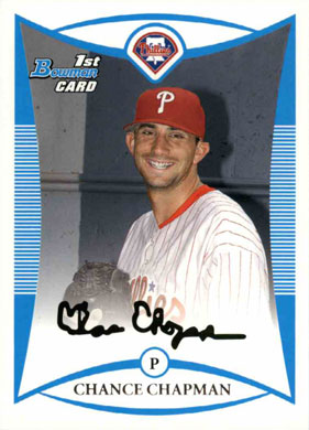 Chance Chapman Baseball Cards