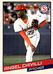 Angel Chivilli Baseball Cards