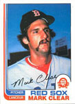 Mark Clear Baseball Cards
