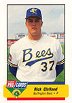 Rick Clelland Baseball Cards