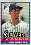 Isaac Collins Baseball Cards