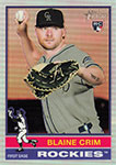 Blaine Crim Baseball Cards