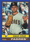 Omar Cruz Baseball Cards
