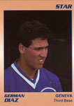 German Diaz Baseball Cards