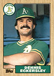 Dennis Eckersley Baseball Cards