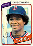 Dave Edwards Baseball Cards