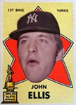 John Ellis Baseball Cards