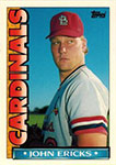 John Ericks Baseball Cards