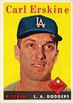 Carl Erskine Baseball Cards