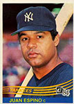 Juan Espino Baseball Cards