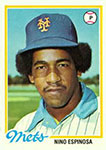 Nino Espinosa Baseball Cards